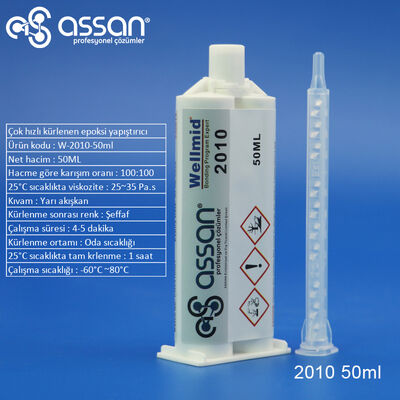 2010 5 dakikada kürlenen Epoksi Yapıştırıcı 50ml - 1