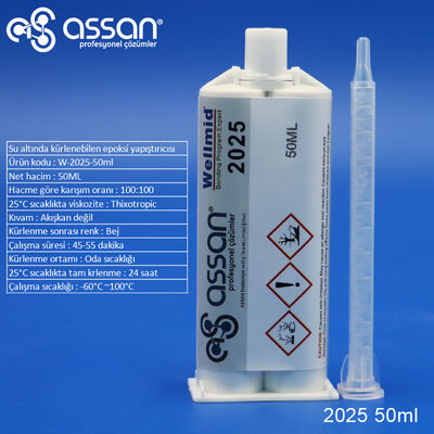 2025 Su Altında Kürlenebilen Epoksi Yapıştırıcı 50ml - 1